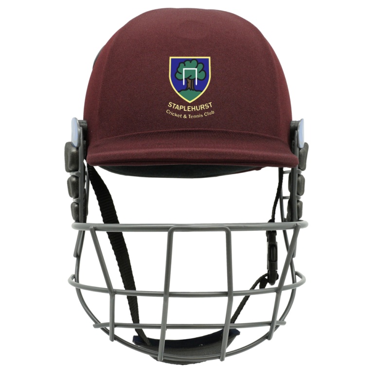 Forma Cricket Helmet - Little Master - Titanium Grill - Maroon