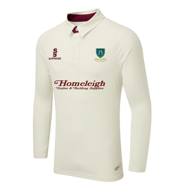 Staplehurst Cricket & Tennis Club - Ergo Long Sleeve Cricket Shirt